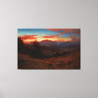 William Keith_Sunset on Mount Diablo