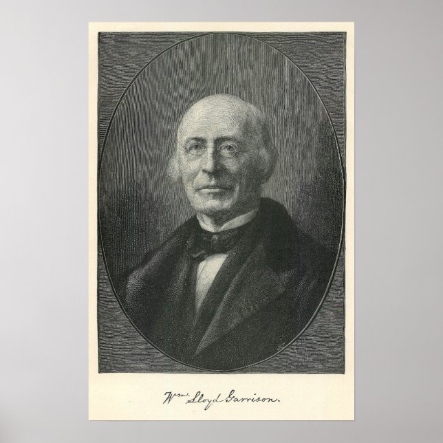 William Lloyd Garrison Poster (Front)