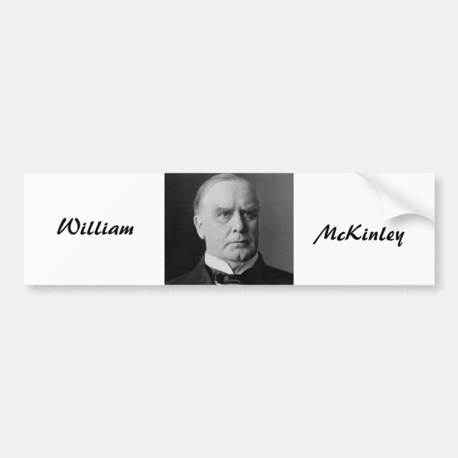 William Mckinley Bumper Sticker (Front)
