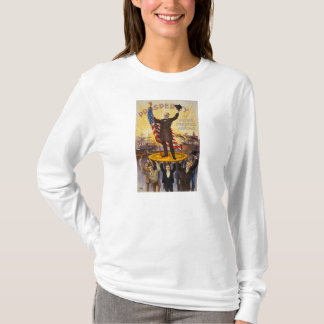 William McKinley Campaign Poster Gold Standard T-Shirt