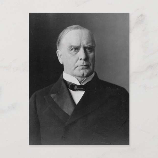 William McKinley Postcard (Front)