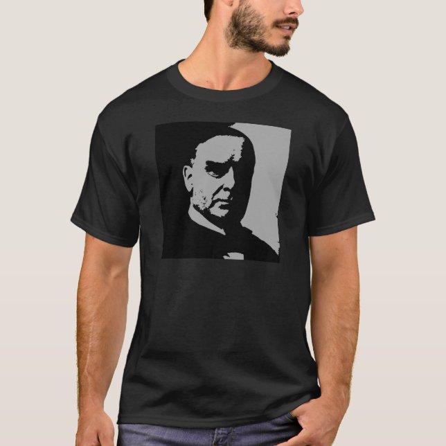 William McKinley silhouette T-Shirt (Front)
