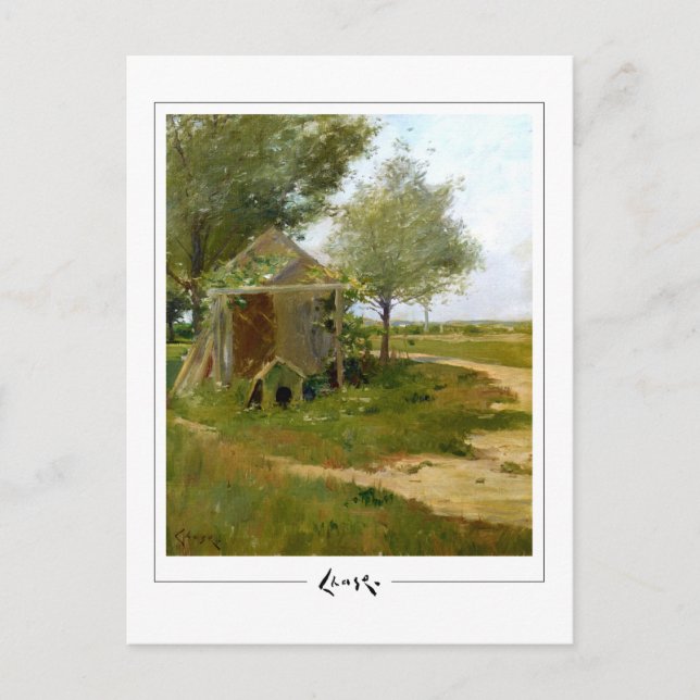William Merritt Chase #132 - Fine Art Postcard (Front)