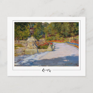 William Merritt Chase #177 - Carte postale d'art f