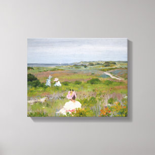 William Merritt Chase - Landscape - Shinnecock, Canvas Print