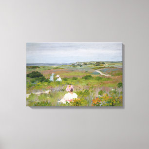 William Merritt Chase - Landscape - Shinnecock, Canvas Print