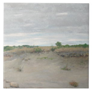 William Merritt Chase - Wind-Swept Sands Tile
