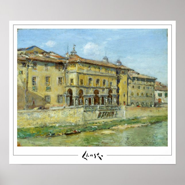 William Merritt Chase Zedign Art Poster #19 (Front)