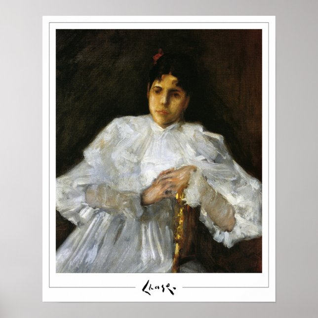William Merritt Chase Zedign Art Poster #295 (Front)