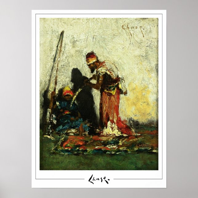 William Merritt Chase Zedign Art Poster #313 (Front)