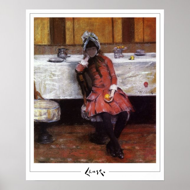 William Merritt Chase Zedign Art Poster #38 (Front)