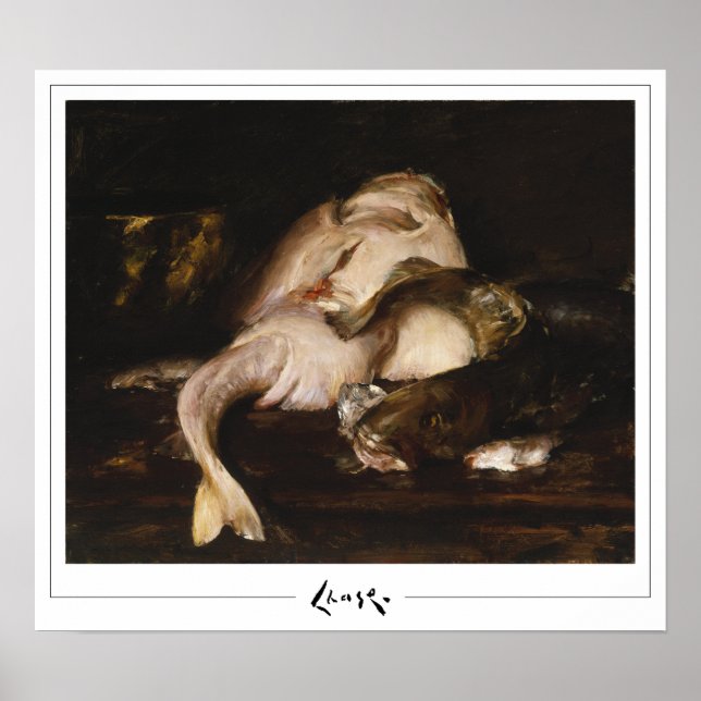 William Merritt Chase Zedign Poster d'art #13 (Devant)