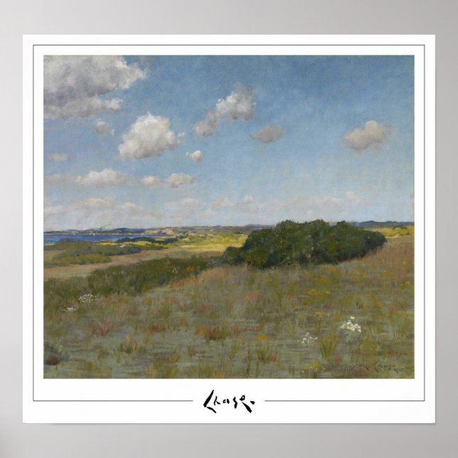 William Merritt Chase Zedign Poster d'art #16 (Devant)