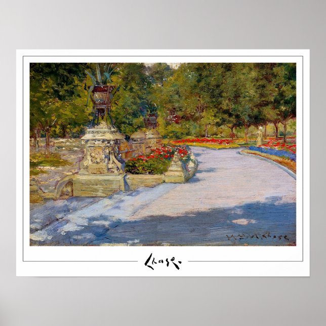 William Merritt Chase Zedign Poster d'art #177 (Devant)