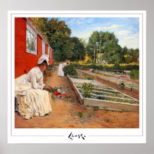 William Merritt Chase Zedign Poster d'art #201