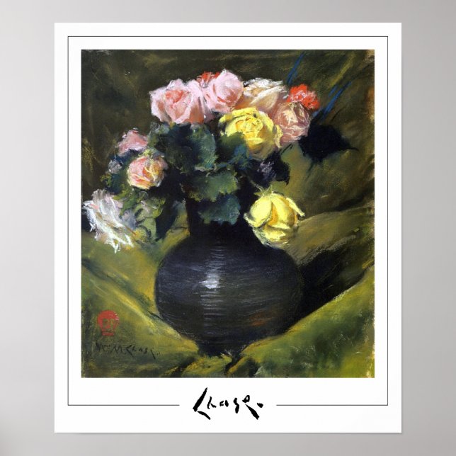 William Merritt Chase Zedign Poster d'art #47 (Devant)