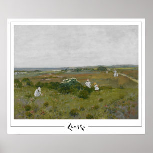 William Merritt Chase Zedign Poster d'art #56