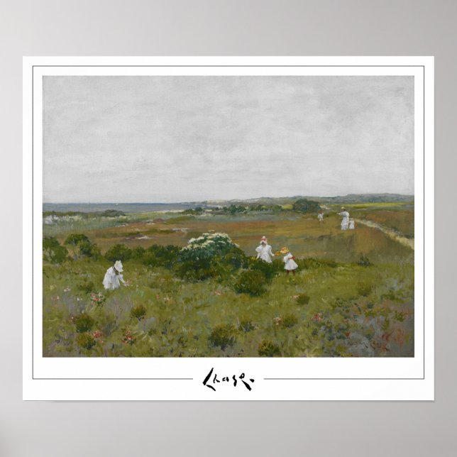 William Merritt Chase Zedign Poster d'art #56 (Devant)