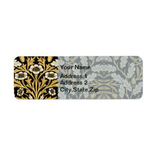 William Mirrors Acorns & Oak Leaves Autumn Garden