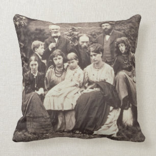 William Morris (1834-96) Sir Edward Burne-Jones (1 Throw Pillow