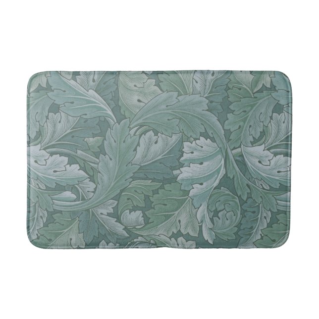 William Morris Acanthus Botanical Harmony Classic Bath Mat (Front)