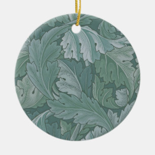 William Morris Acanthus Botanical Harmony Classic Ceramic Ornament