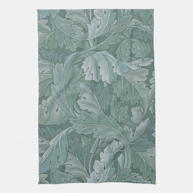 William Morris Acanthus Botanical Harmony Classic Kitchen Towel (Vertical)