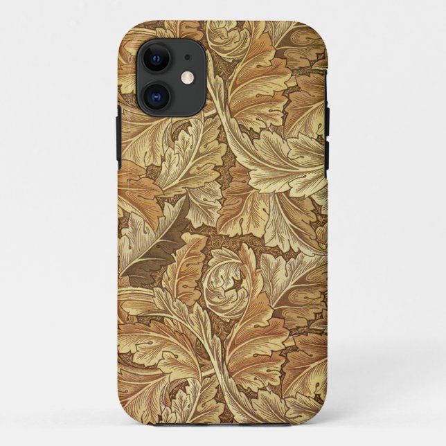 William Morris Acanthus Coque iphone Motif (Dos)