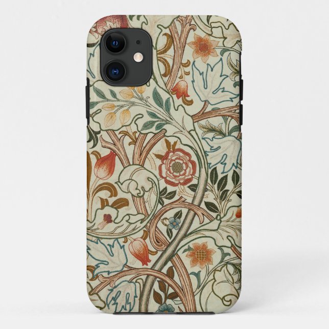 William Morris Acanthus Embroidery Floral Pattern  Case-Mate iPhone Case (Back)