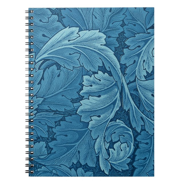 William Morris Acanthus in Blue Notebook (Front)