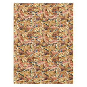 William Morris Acanthus Leaf Autumn Pattern Tablecloth