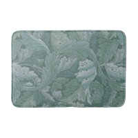 William Morris Acanthus Leaf Teal Blue Pattern