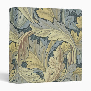 William Morris Acanthus Leaves Floral Art Nouveau Binder