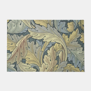 William Morris Acanthus Leaves Floral Art Nouveau Doormat
