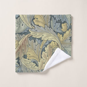 William Morris Acanthus Leaves Floral Art Nouveau Wash Cloth