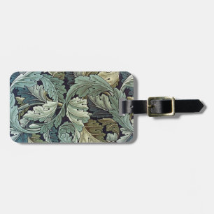 William Morris Acanthus Leaves Luggage Tag
