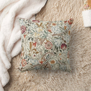 William Morris Acanthus Mission Style Accent  Throw Pillow