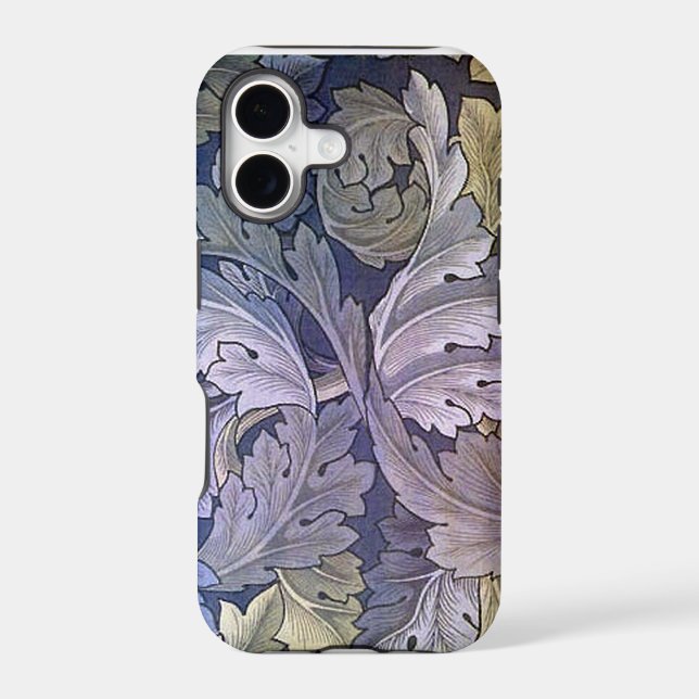 William Morris Acanthus Pattern Iphone Case (Back)