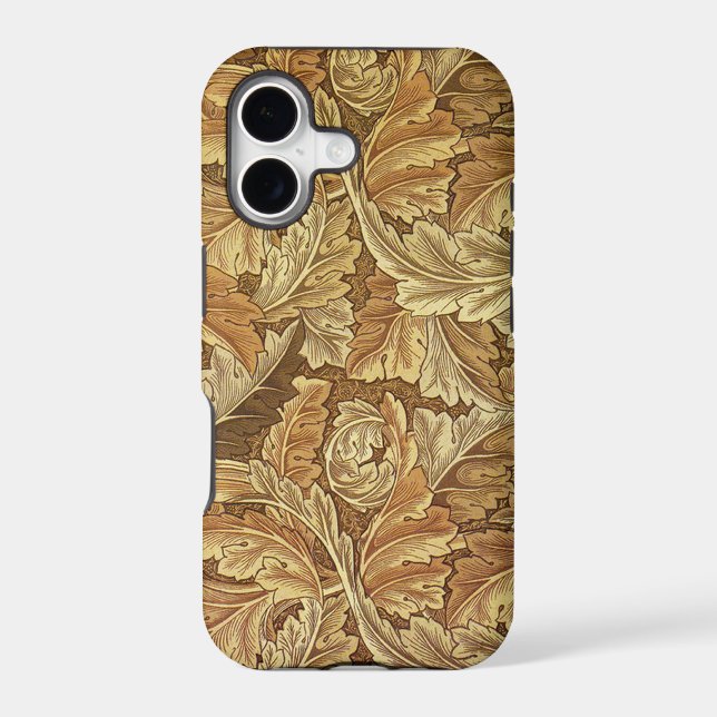 William Morris Acanthus Pattern Iphone Case (Back)
