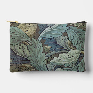 William Morris Acanthus Sage Flower Floral Botanic Accessory Pouch