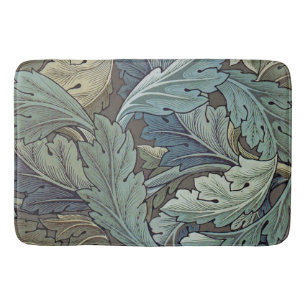 William Morris Acanthus Sage Flower Floral Botanic Bath Mat