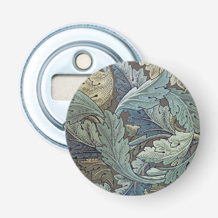 William Morris Acanthus Sage Flower Floral Botanic Bottle Opener