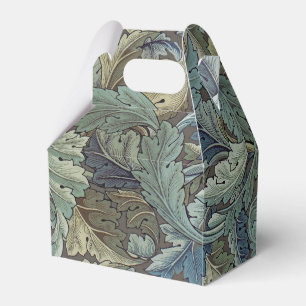 William Morris Acanthus Sage Flower Floral Botanic Favor Box