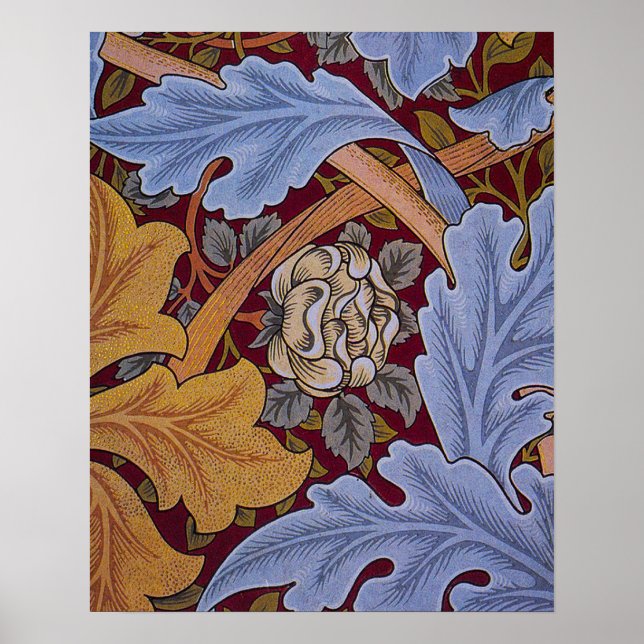 William Morris Acanthus St James Wallpaper Poster (Front)