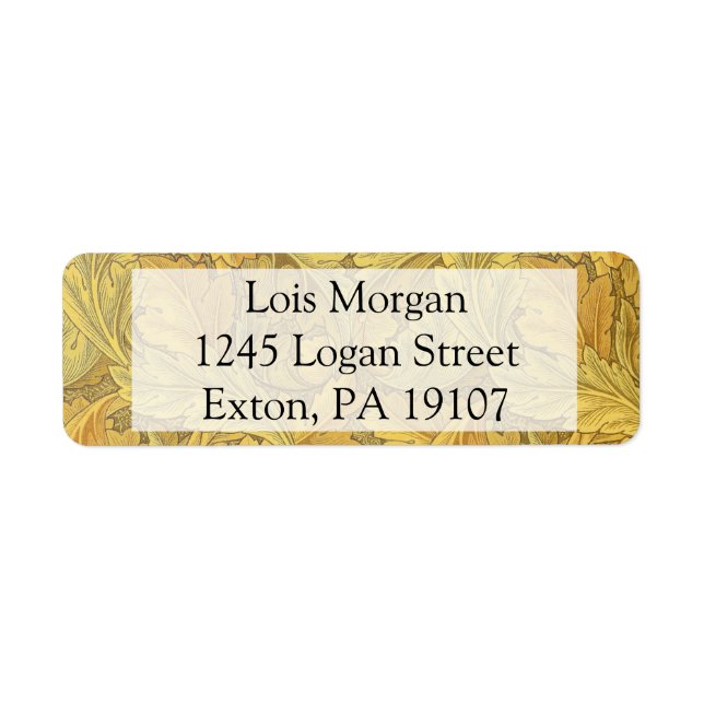 William Morris Acanthus Wallpaper (Front)