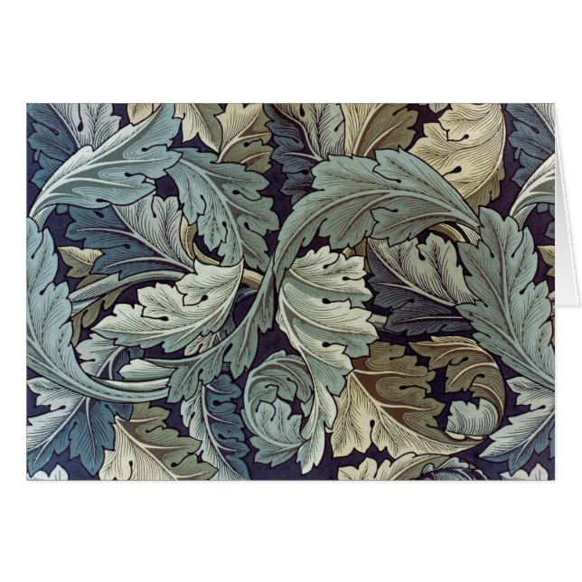 William Morris Acanthus Wallpaper Leaves (Front Horizontal)
