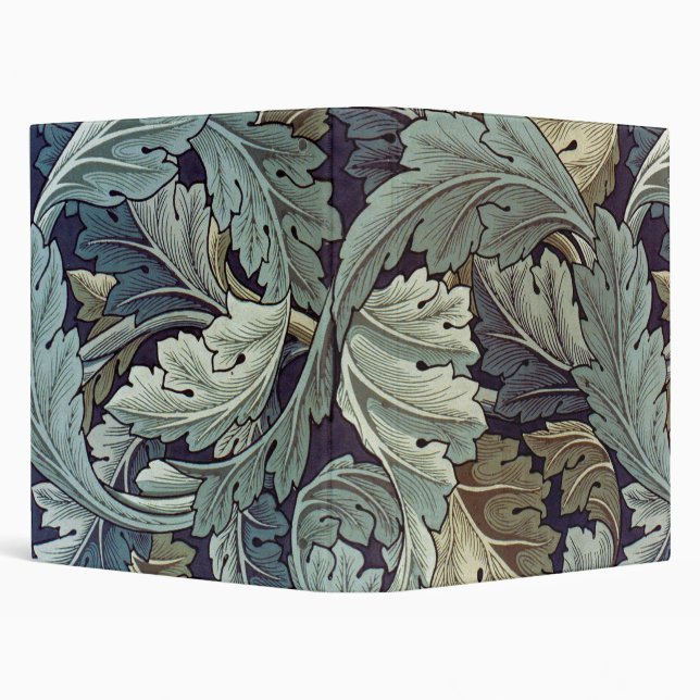 William Morris Acanthus Wallpaper Leaves Binder (Background)