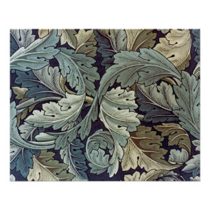 William Morris Acanthus Wallpaper Leaves Poster