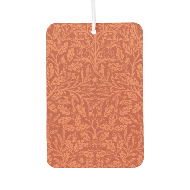 William Morris Acorn Wallpaper Nature Design Air Freshener (Front)