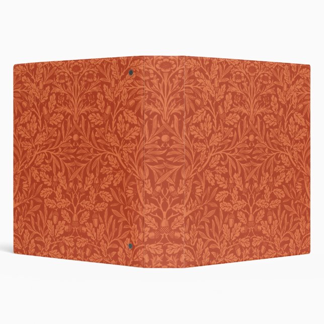William Morris Acorn Wallpaper Nature Design Binder (Background)